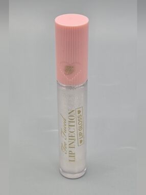 Too Faced Lip Injection Lip Gloss - Clear with Pink Cap